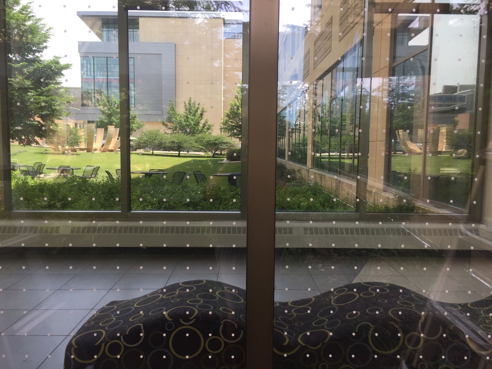 Ogg Hall window treatment